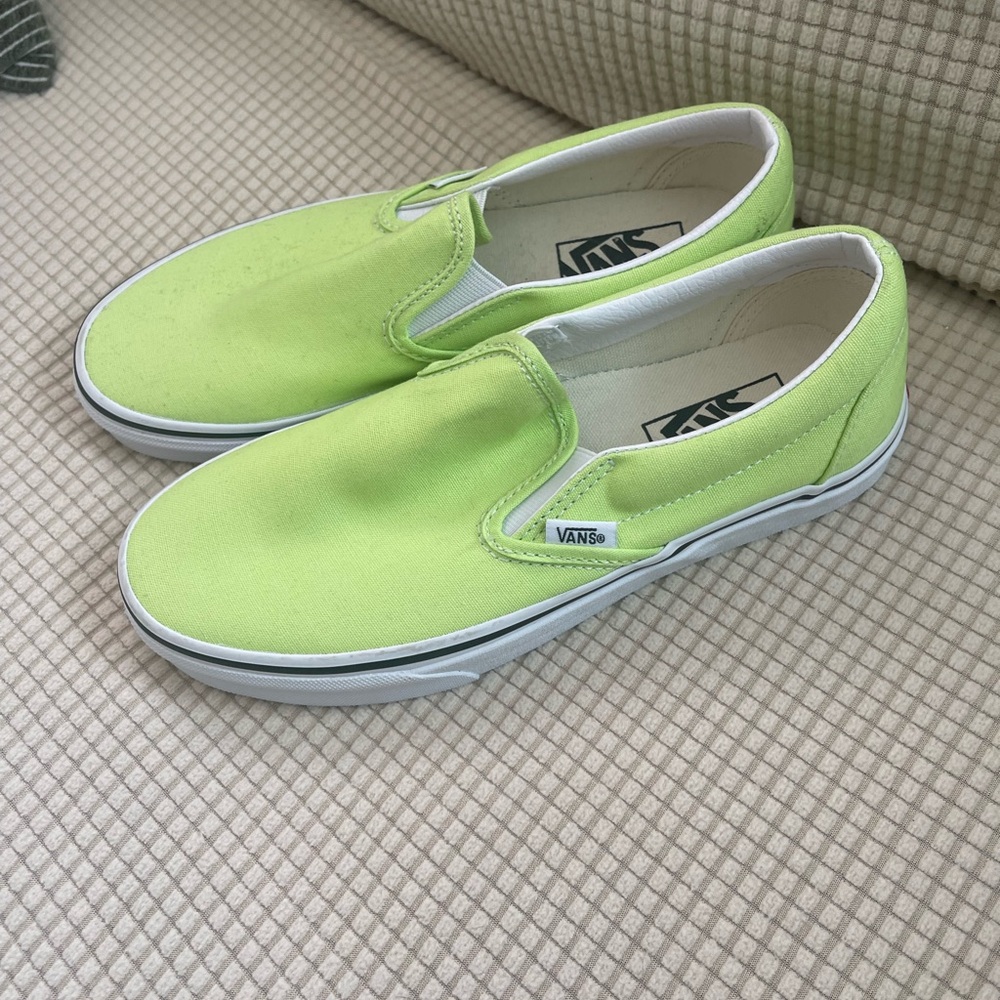 Vans Slip-On Sneakers Lime Green